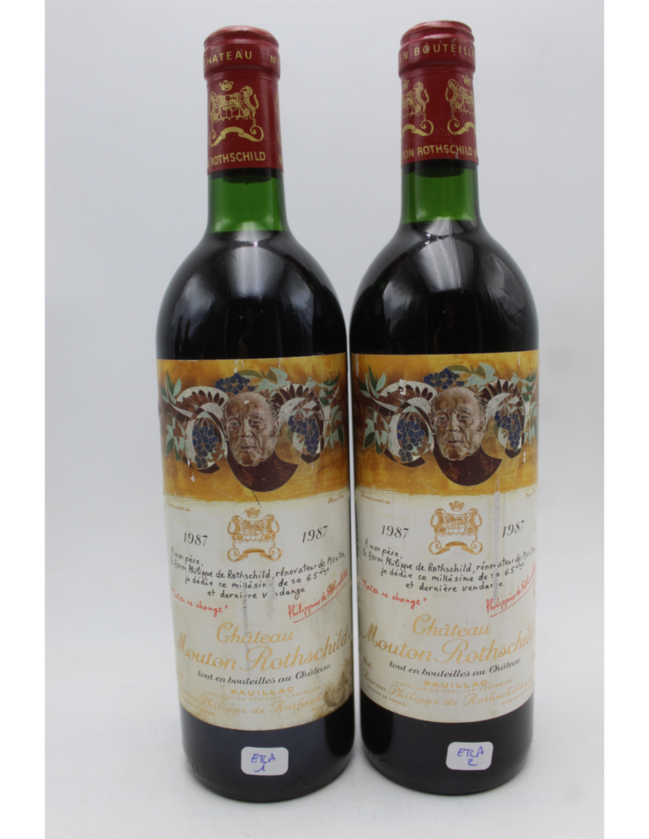 Chateau Mouton Rothschild 1987