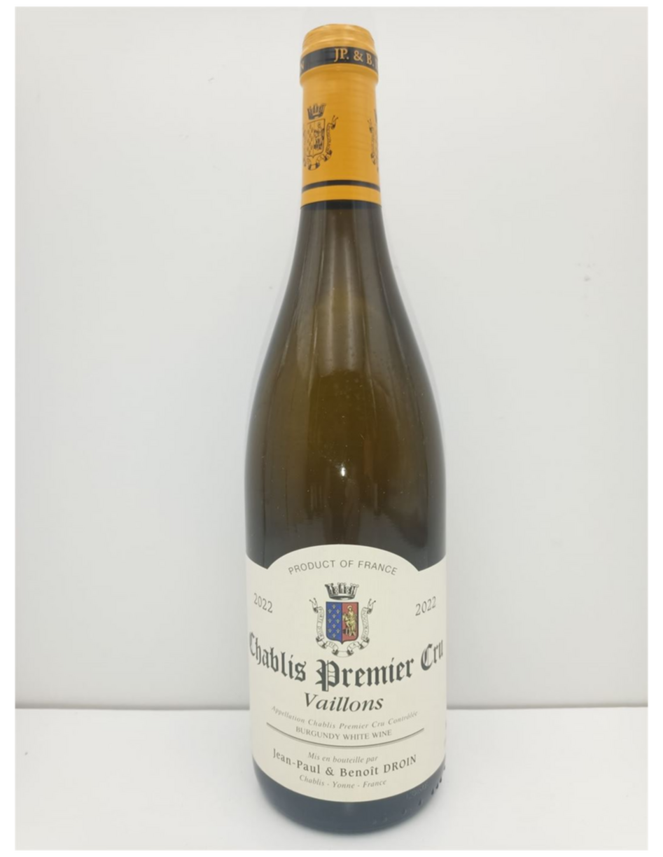 Jean Paul Droin Chablis Vaillons 1er Cru 2022