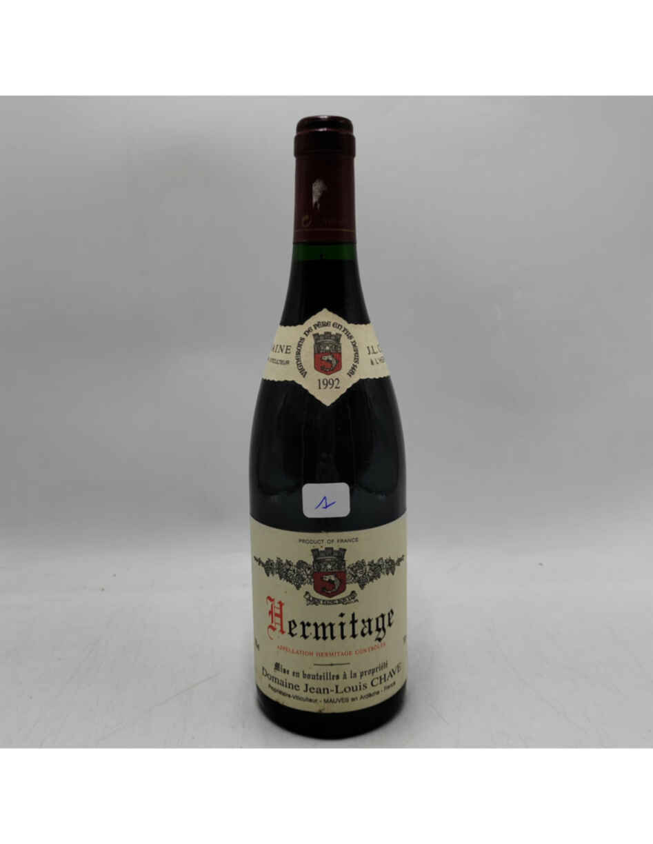 Jean Louis Chave Hermitage Rouge 1992