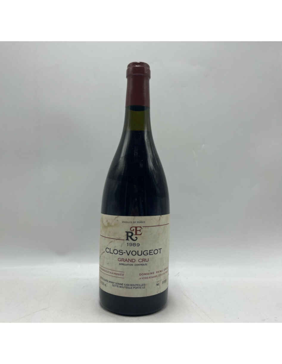 Rene Engel Clos De Vougeot Grand Cru 1989