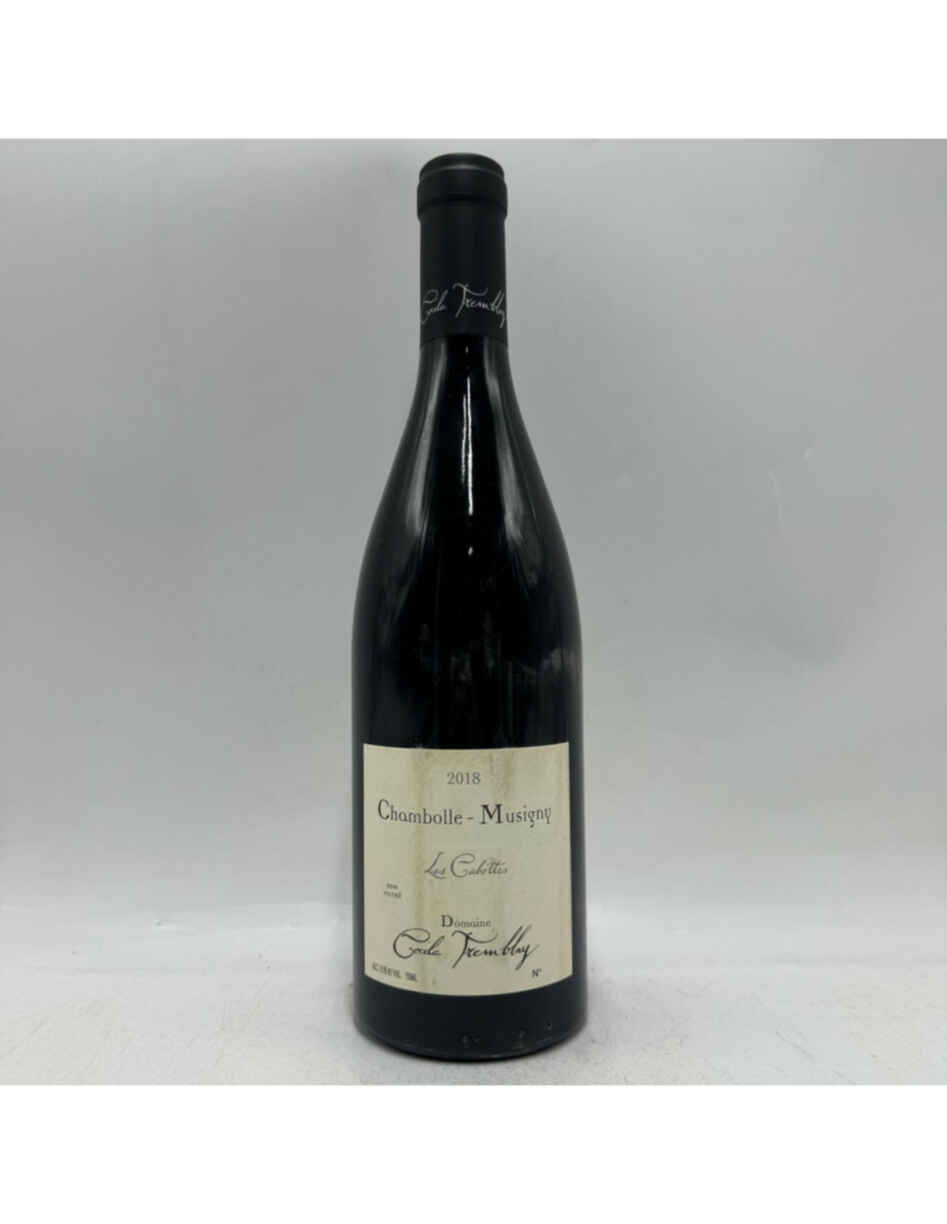 Cecile Tremblay Chambolle Musigny Les Cabottes 2018