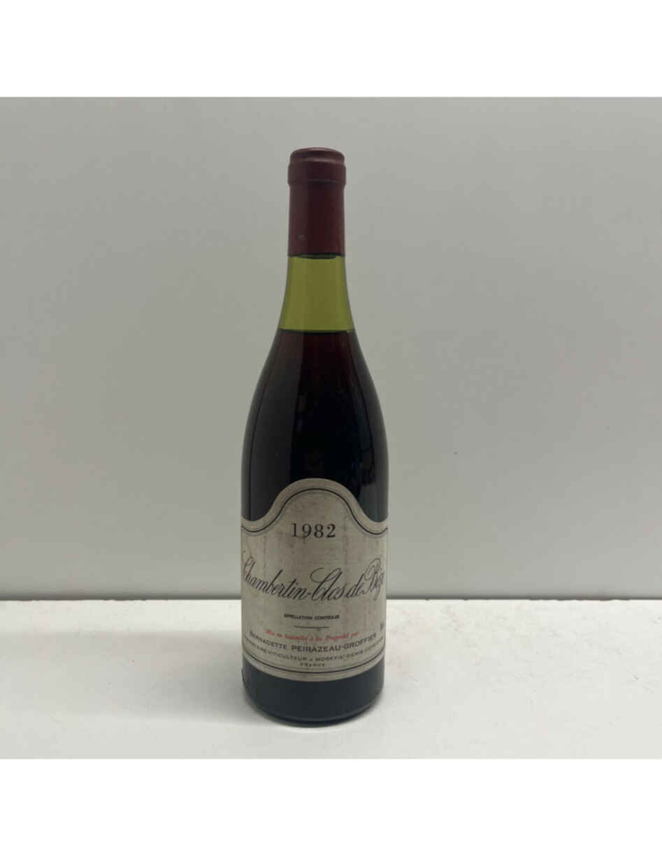 Peirazeau-groffier Chambertin Clos De Beze Grand Cru 1982