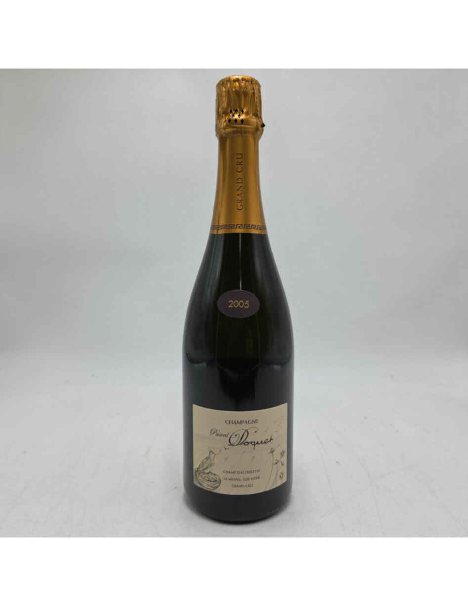 Pascal Doquet Champ D'alouettes Mesnil Sur Oger Grand Cru 2005