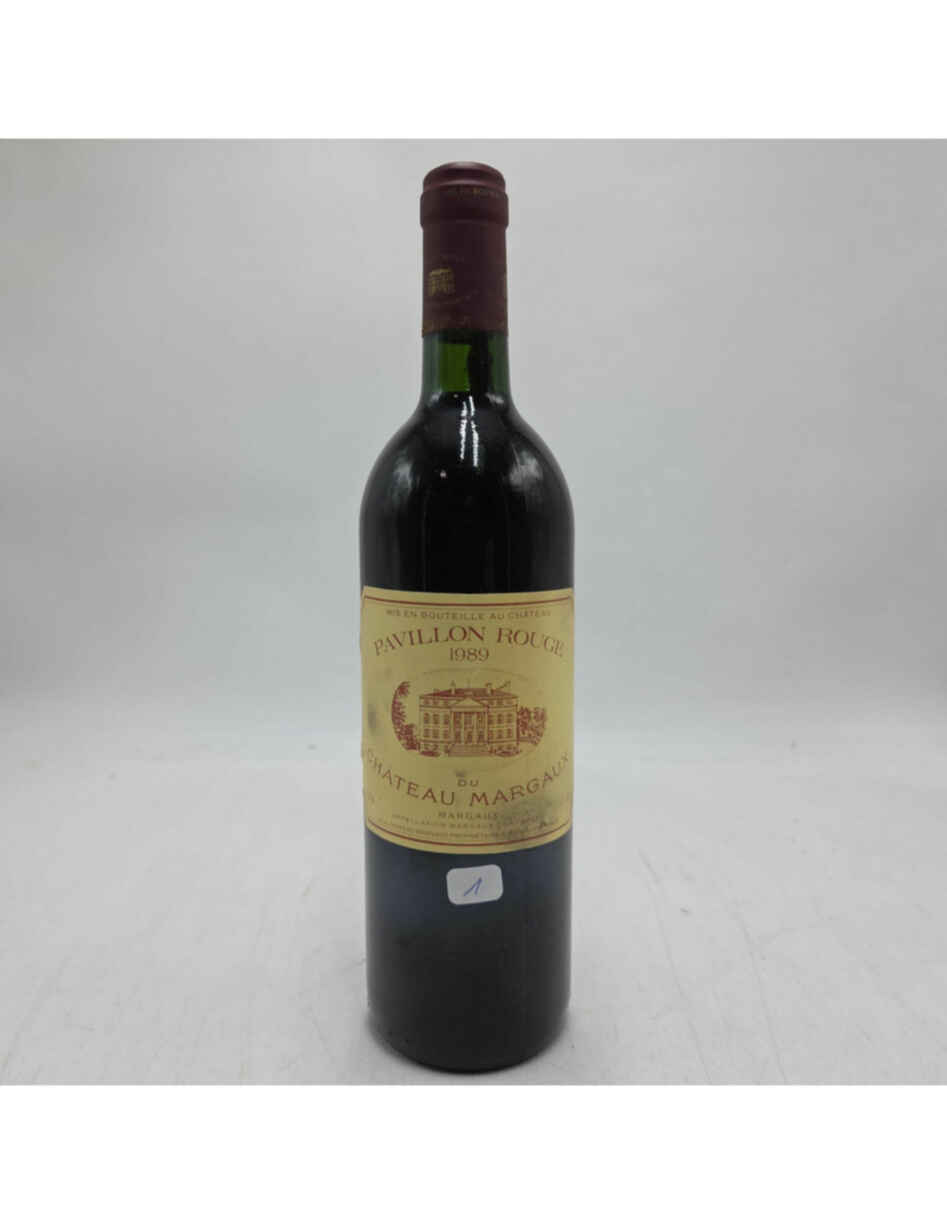 Chateau Margaux Pavillon Rouge 1989