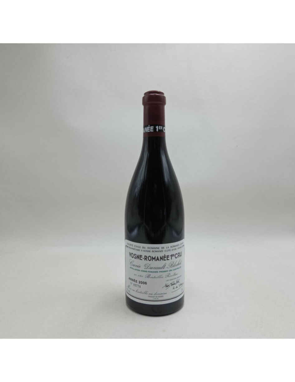 De La Romanee Conti Vosne Romanee Cuvee Duvault Blochet 2006