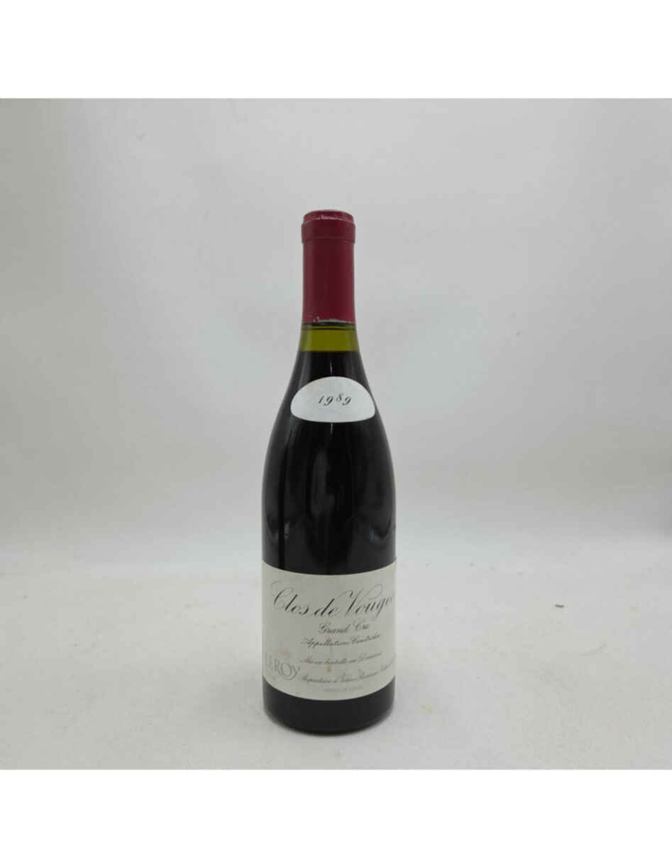 Leroy Clos Vougeot Grand Cru 1989