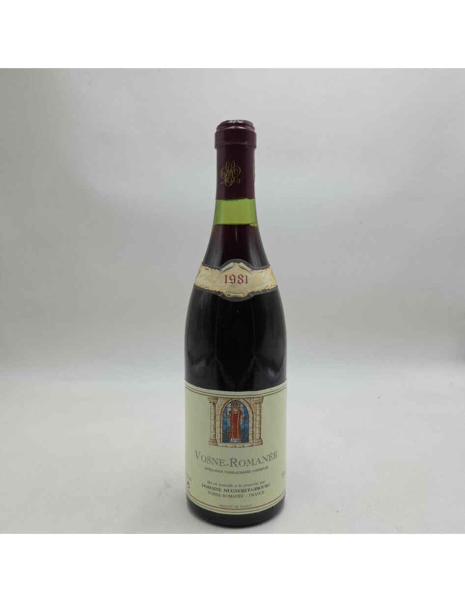 Mugneret Gibourg Vosne Romanee 1981