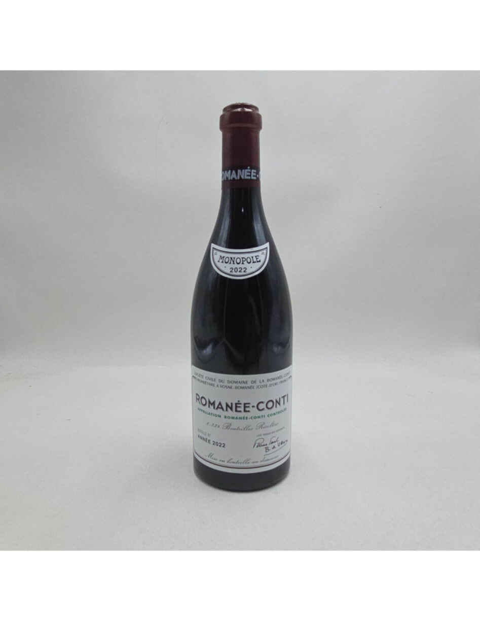 De La Romanee Conti Romanee Conti Grand Cru 2022