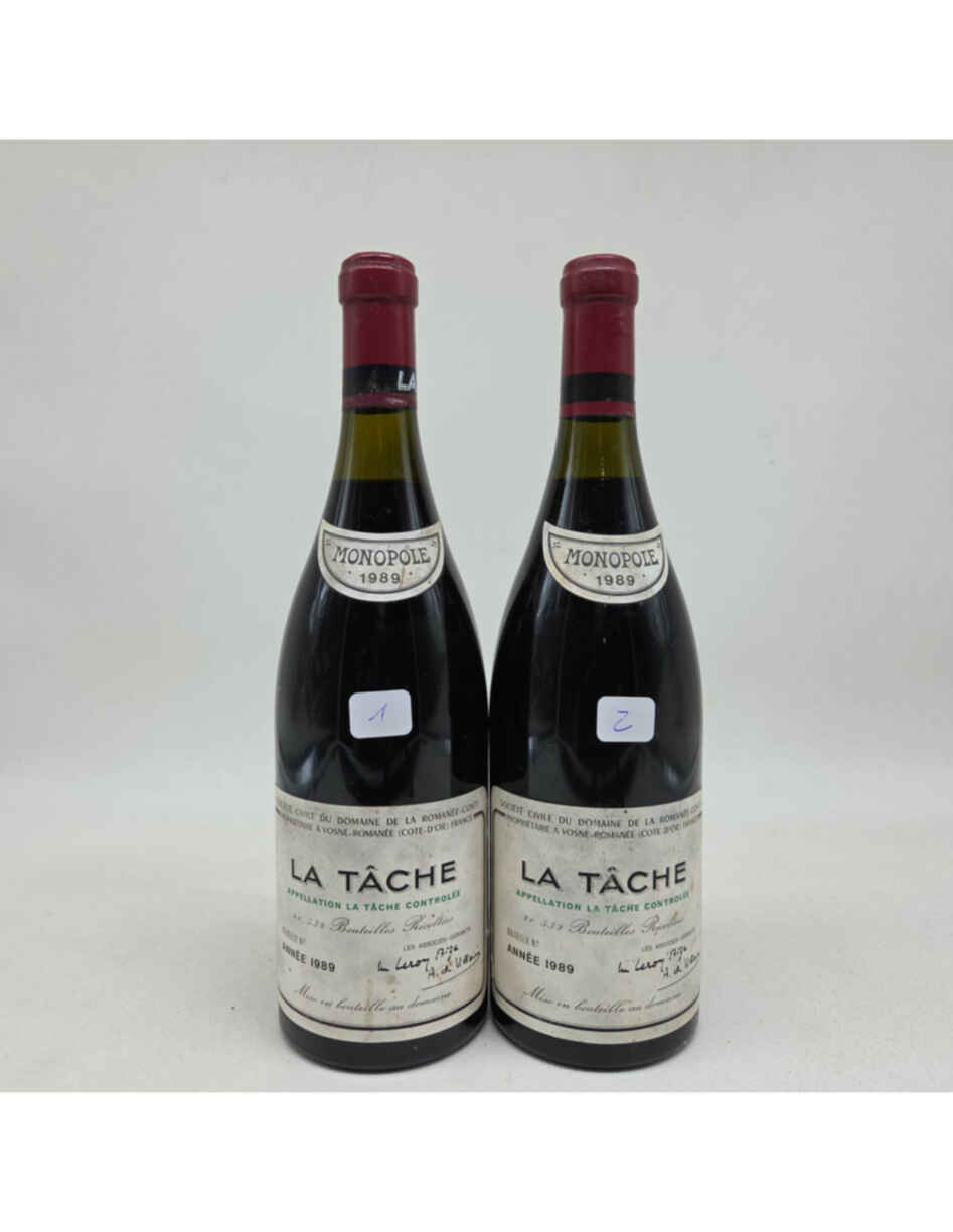 De La Romanee Conti La Tache Grand Cru 1989