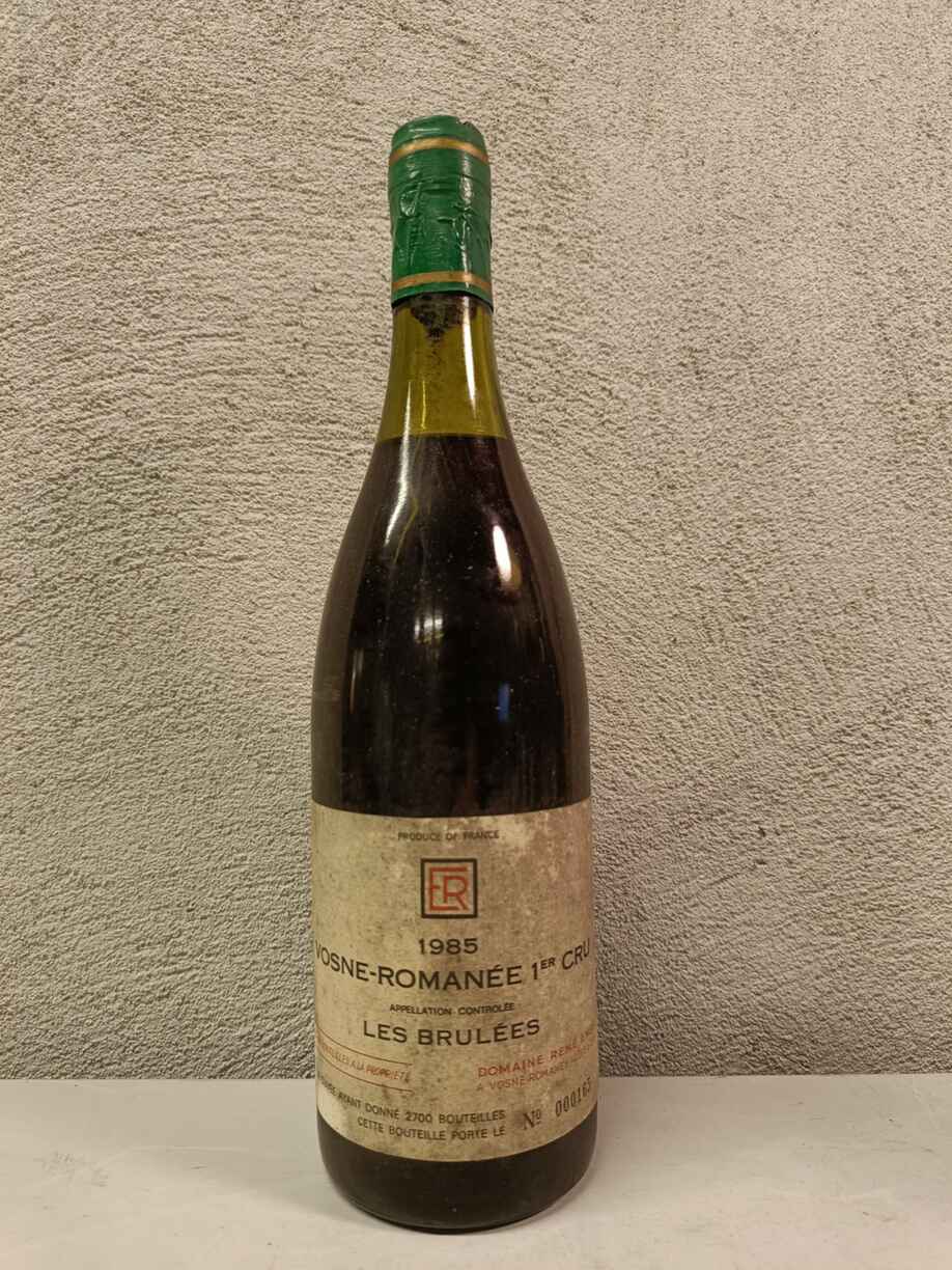 Rene Engel Vosne Romanee Les Brulees 1er Cru 1985