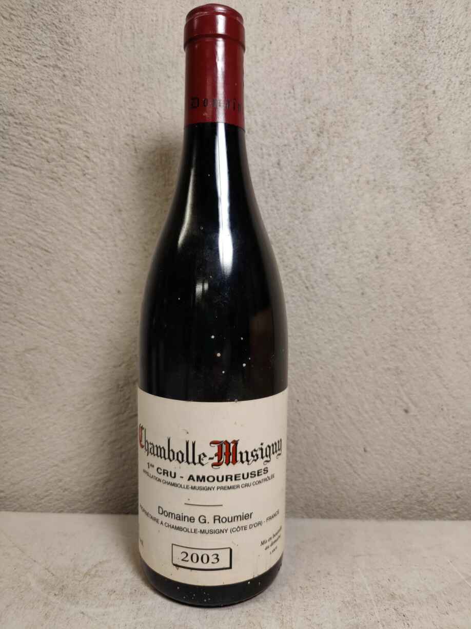 Georges Roumier Chambolle Musigny Les Amoureuses 1er Cru 2003