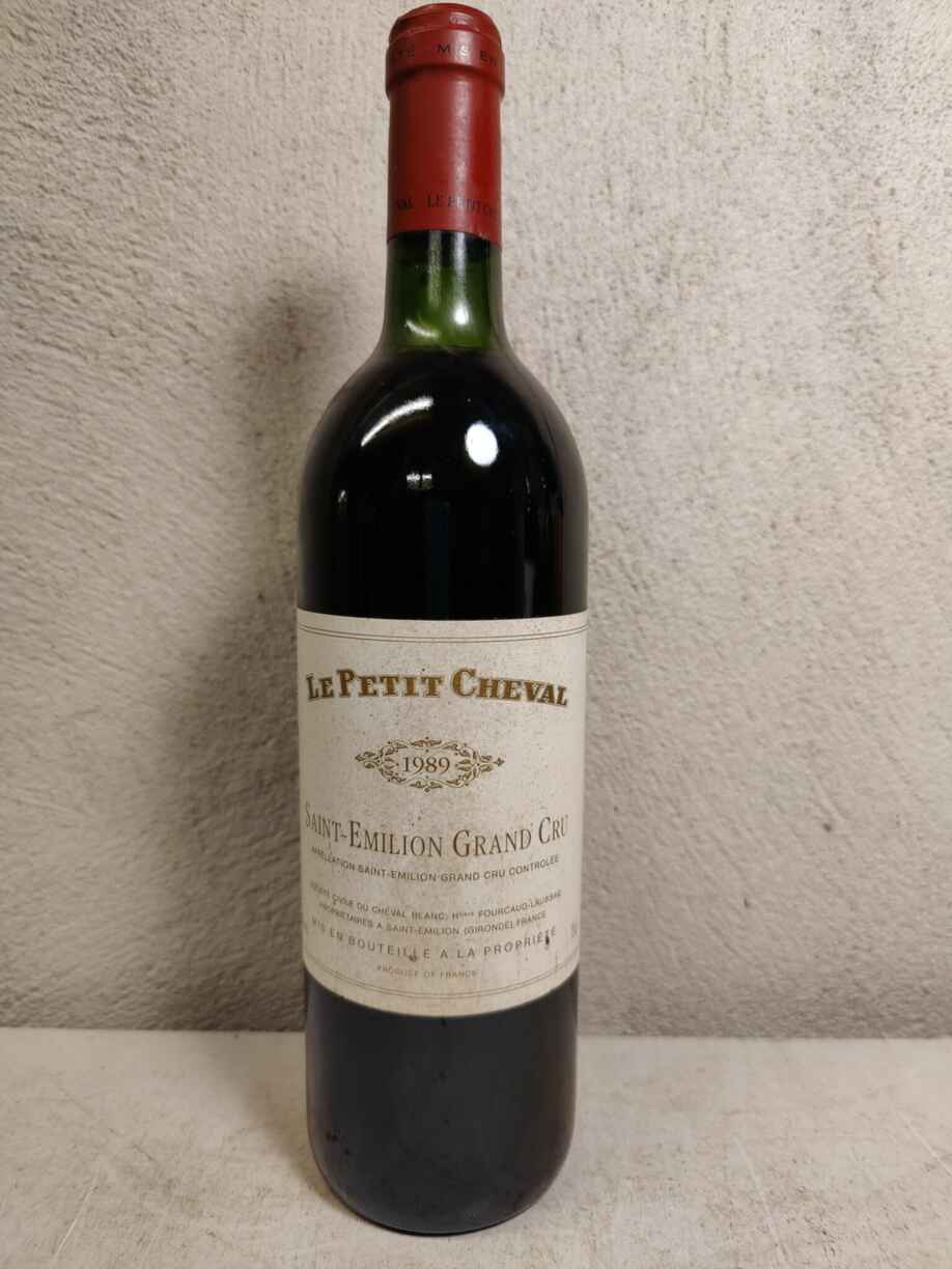 Chateau Cheval Blanc Le Petit Cheval 1989