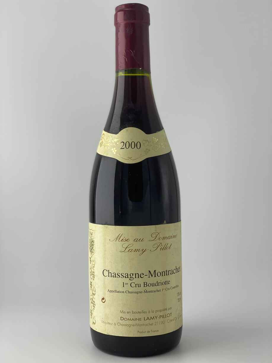 Lamy Pillot Chassagne Montrachet Boudriotte 1er Cru 2000