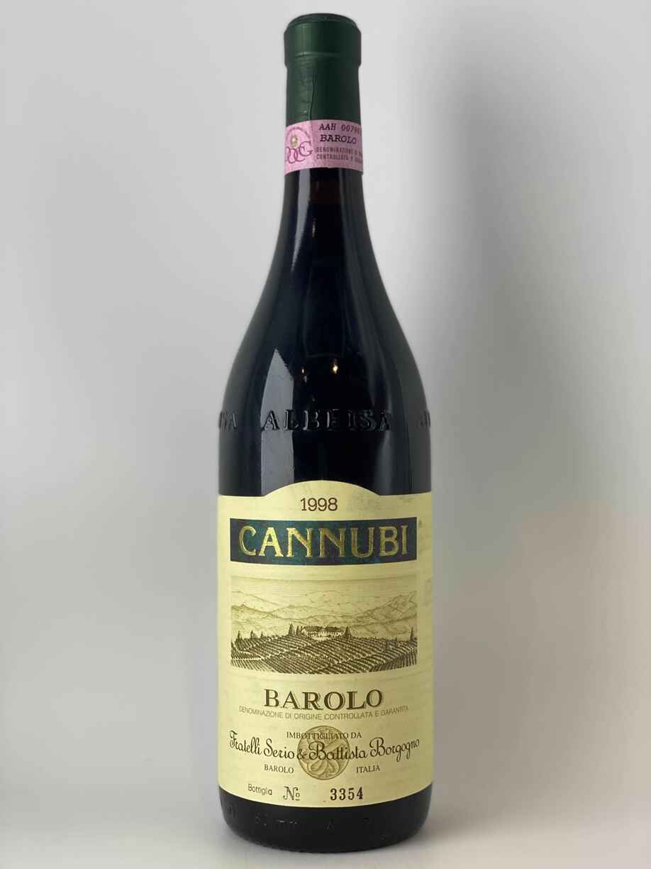 Serio & Battista Borgogno Barolo Cannubio 1998