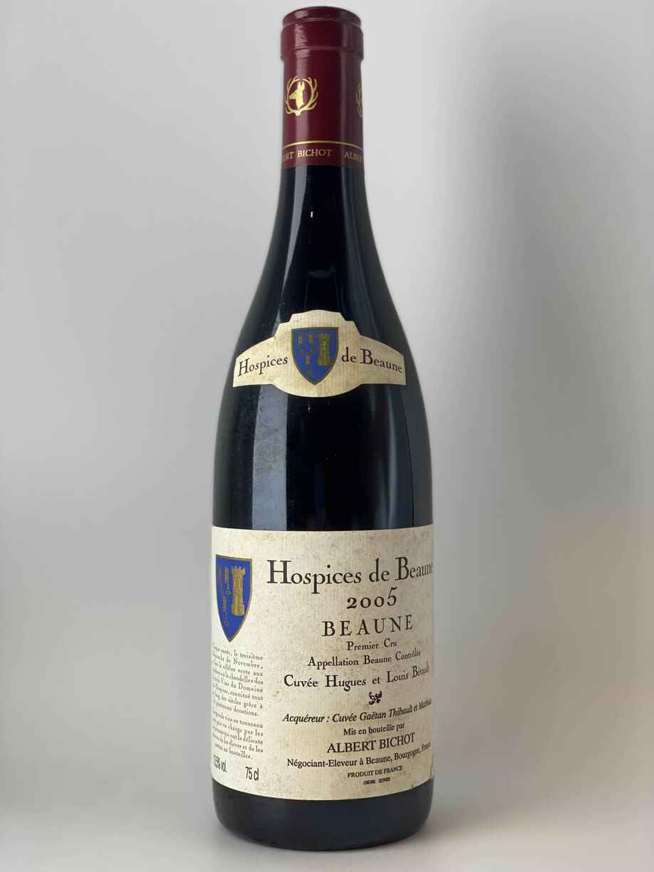 Albert Bichot Hospices de Beaune Beaune 1er Cru Cuvee Hugues et Louis Beltault 2005