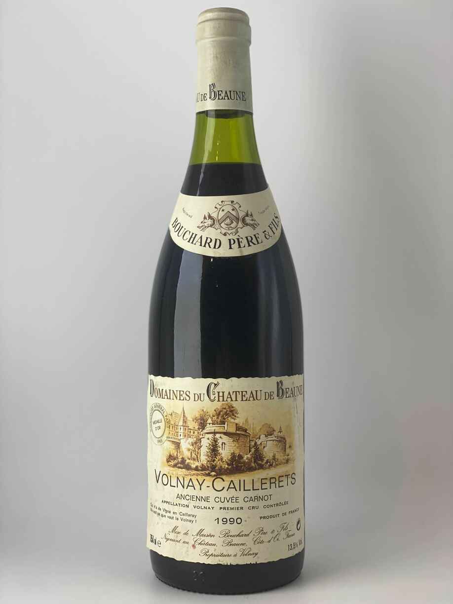 Bouchard Pere & Fils Volnay Caillerets Ancienne Cuvee Carnot 1er Cru 1990
