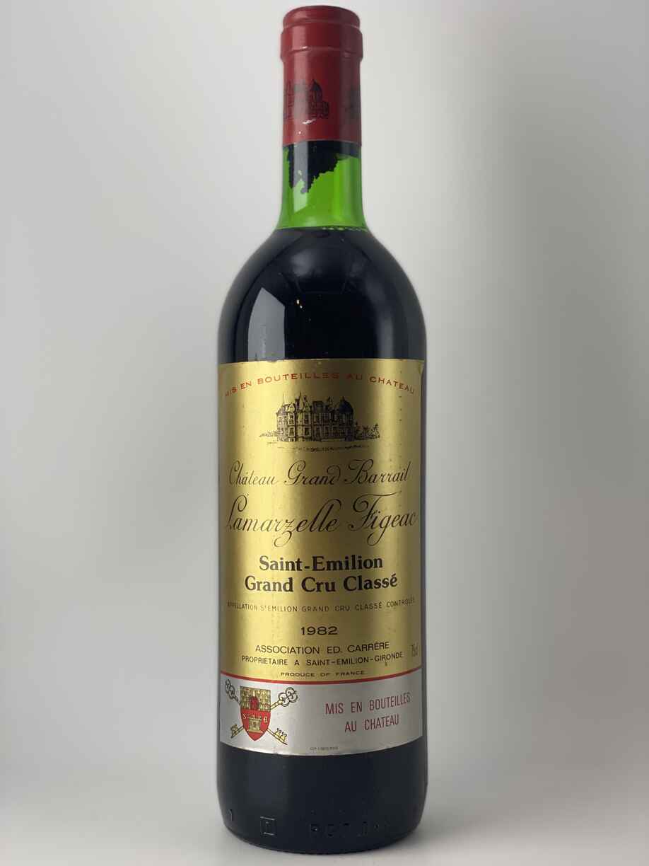 Chateau Grand Barrail Lamarzelle Figeac 1982
