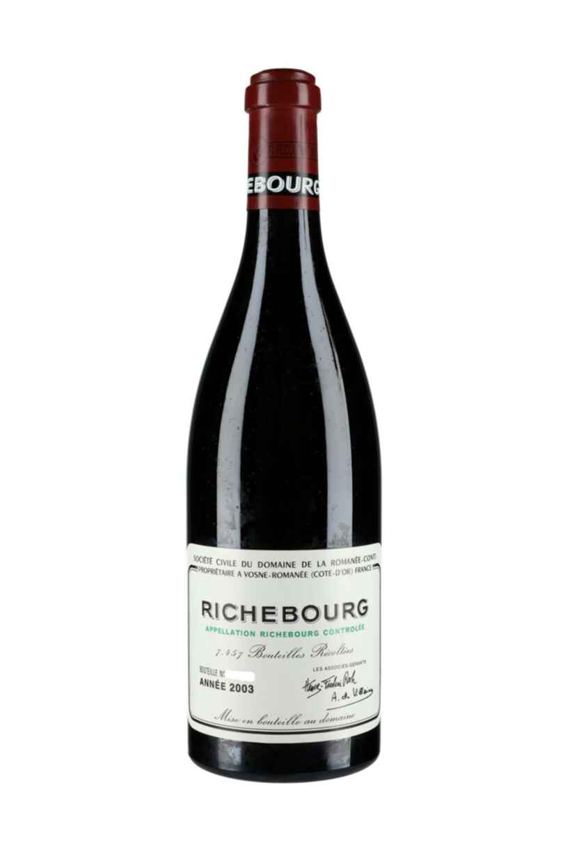 De La Romanee Conti Richebourg Grand Cru 2003