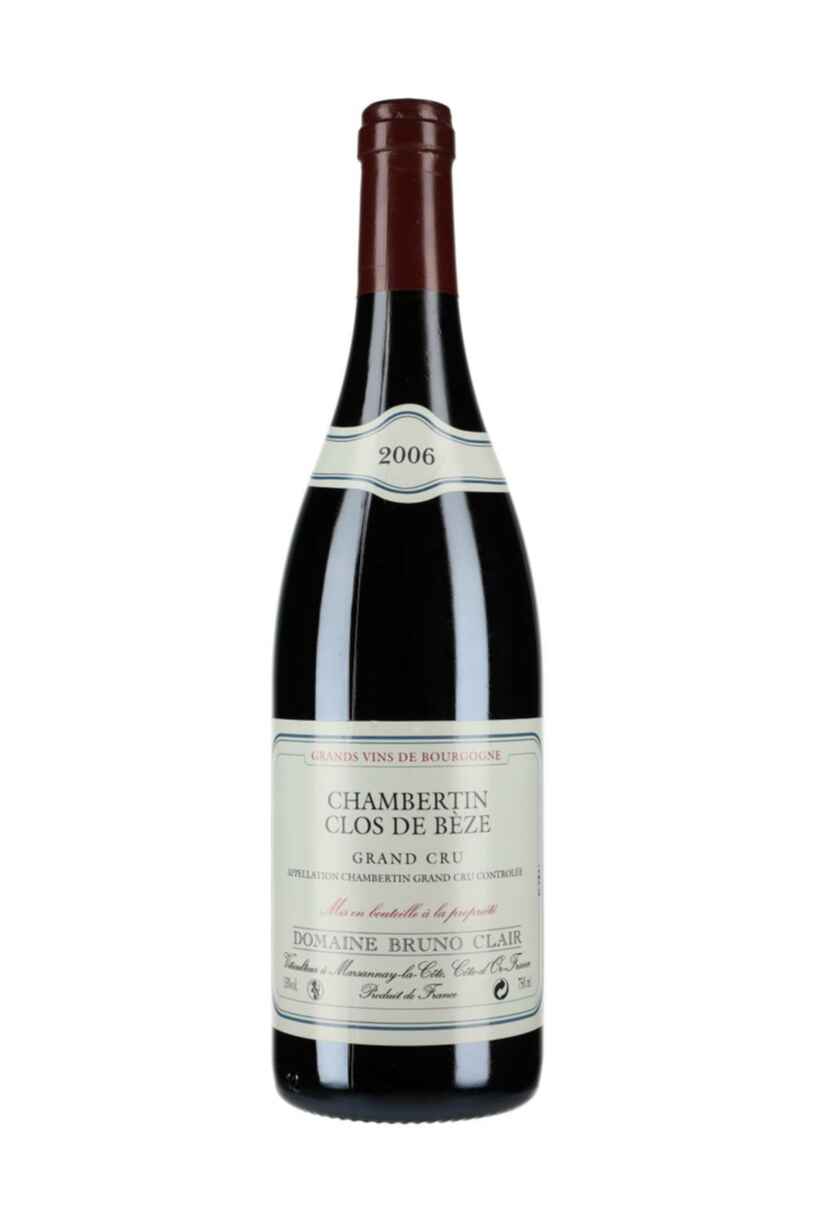 Bruno Clair Chambertin Clos De Beze Grand Cru 2006