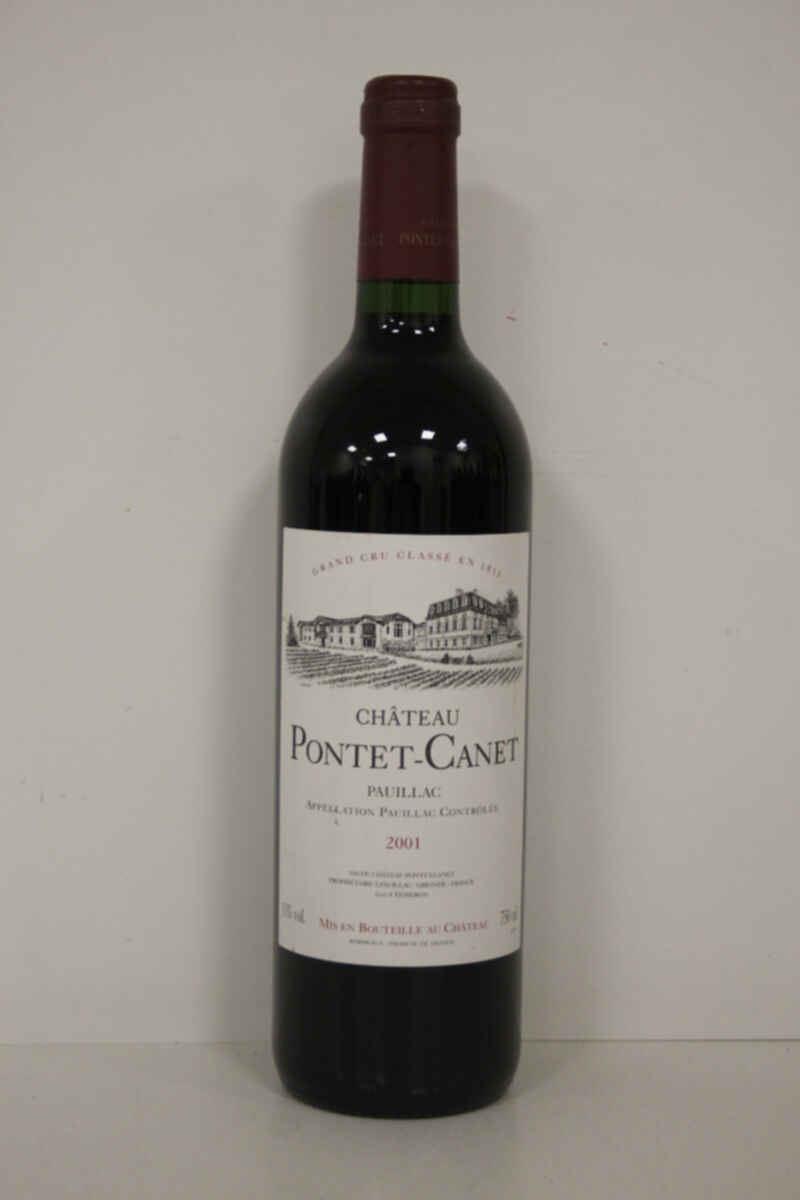 Chateau Pontet Canet 2001