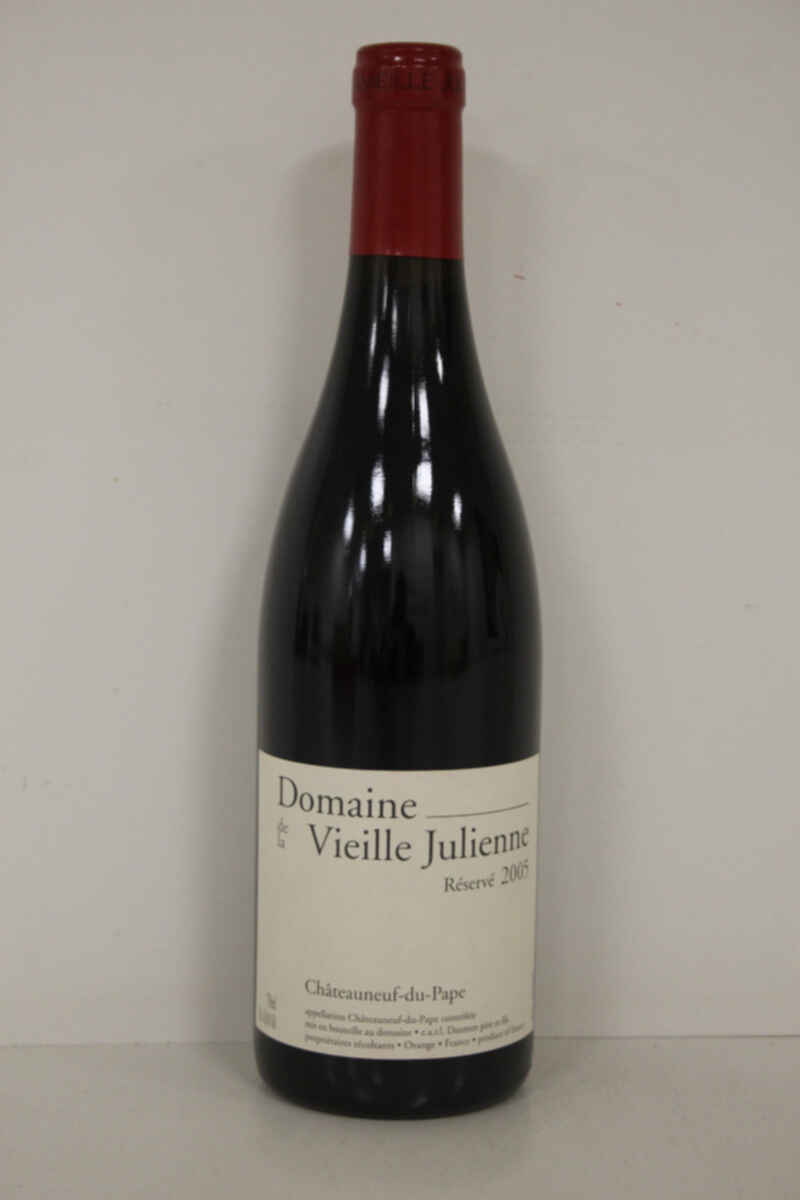 De La Vieille Julienne Chateauneuf-du-pape Reserve 2005