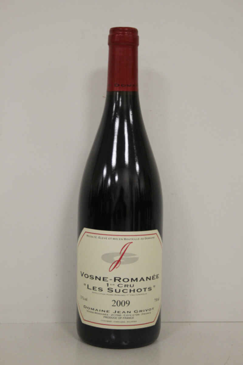 Jean Grivot Vosne Romanée Les Suchots 1er Cru 2009