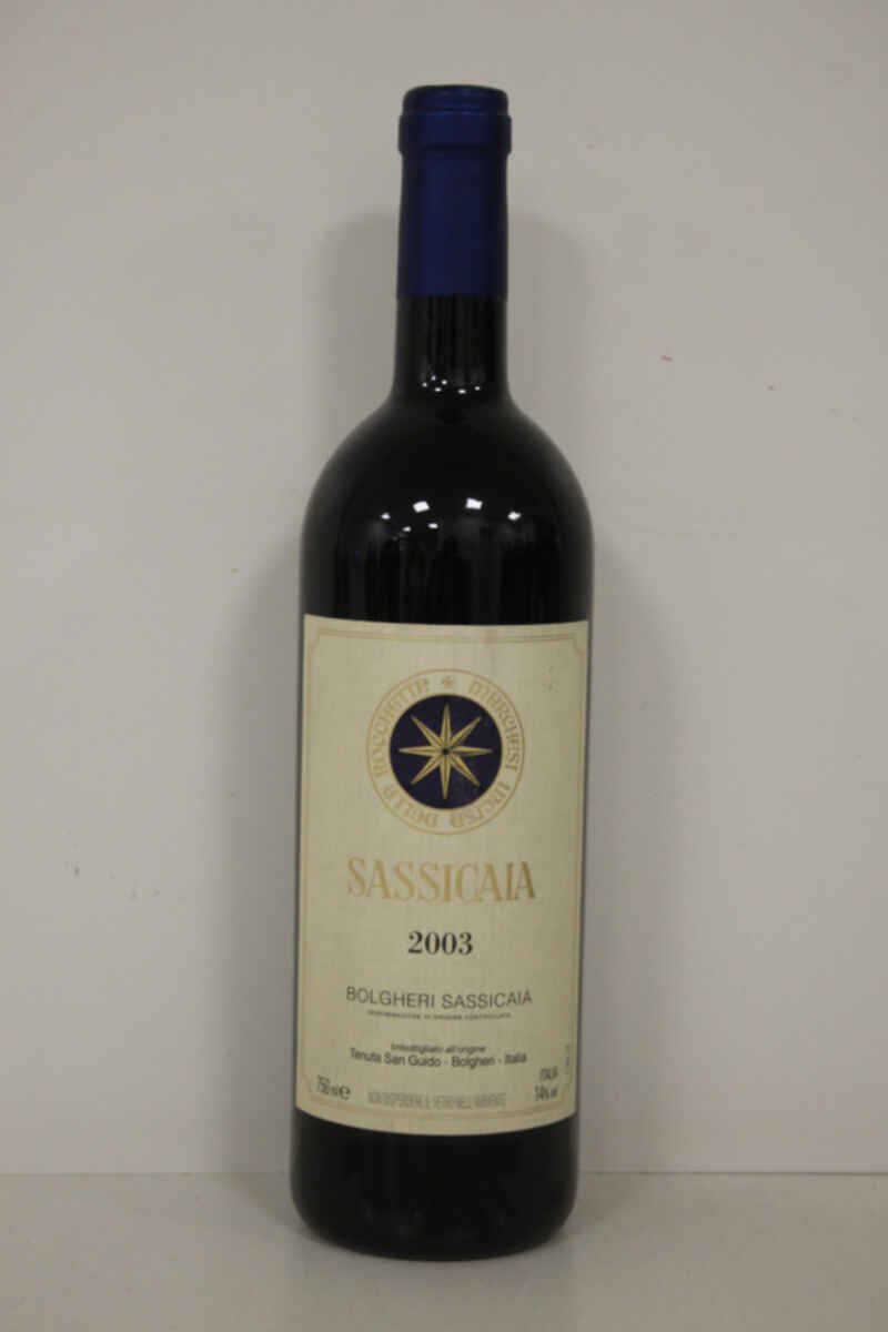 Tenuta San Guido Sassicaia 2003