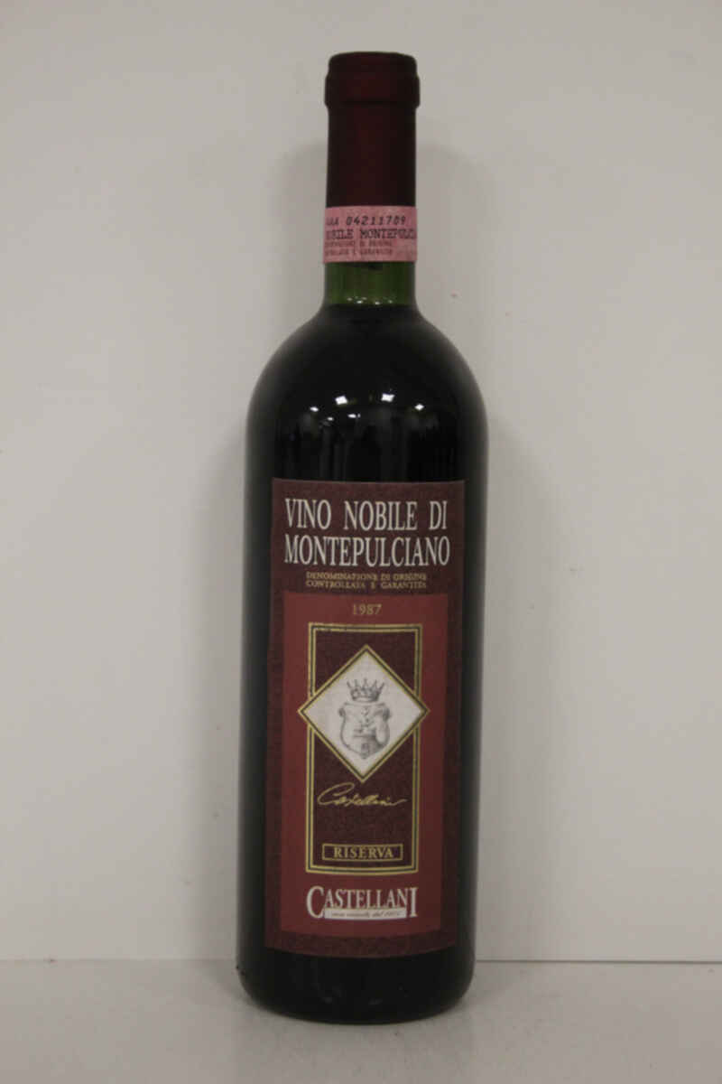 Castellani Vino Nobile De Montepulciano Riserva 1987