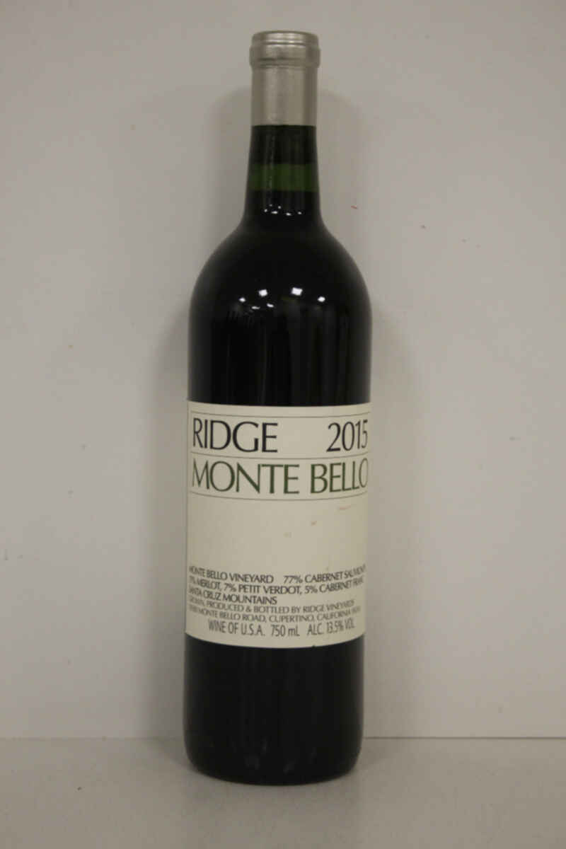 Ridge Montebello Cabernet Sauvignon 2015