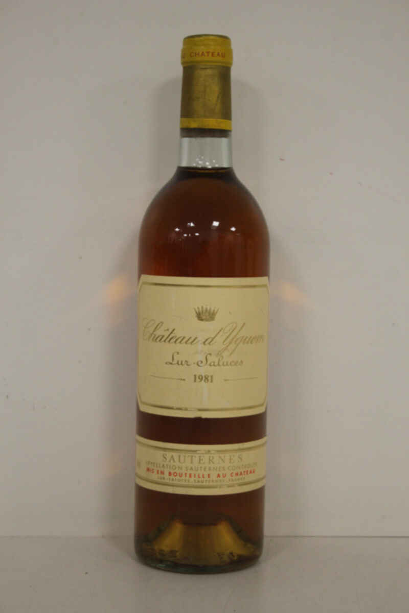 Chateau D'yquem 1981