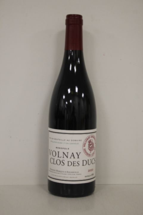 Marquis D`angerville Volnay  Clos Des Ducs 1er Cru 2020