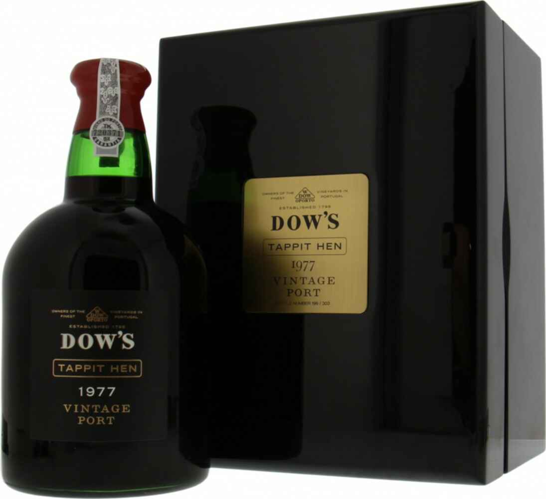 Dow's  Tappit Hen Vintage Port In Deluxe Case (303 Produced) 1977