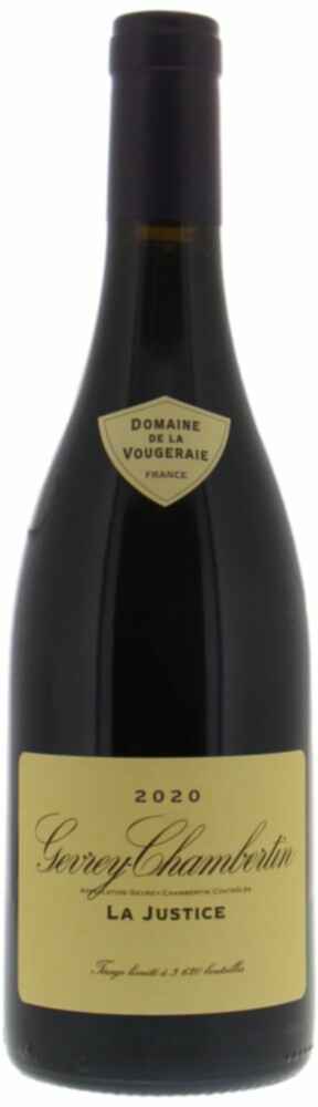 De La Vougeraie Gevrey Chambertin La Justice 2020