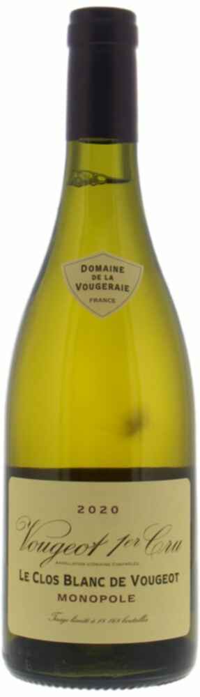 La Vougeraie Vougeot 1er Cru Clos Blanc De Vougeot Monopole 2020