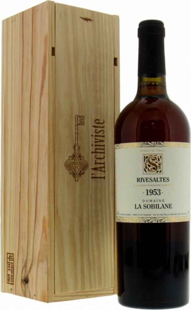 Domaine La Sobilane Rivesaltes 1953