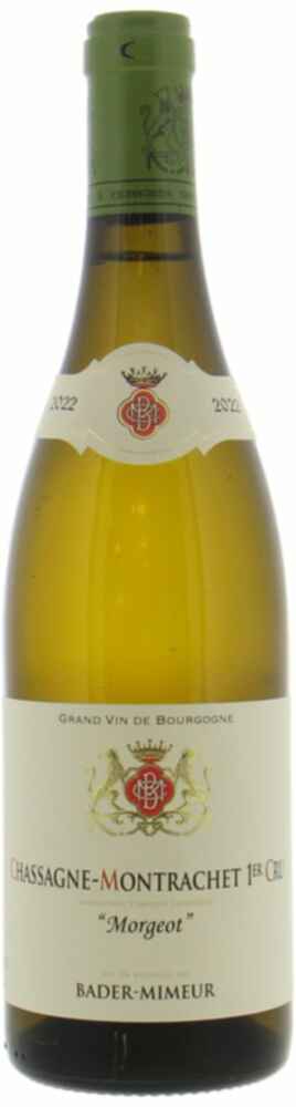 Bader Mimeur Chassagne Montrachet 1er Cru Morgeot 2022