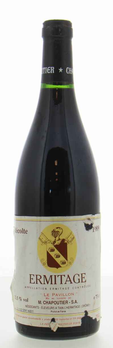 M.chapoutier Ermitage Le Pavillon 1989