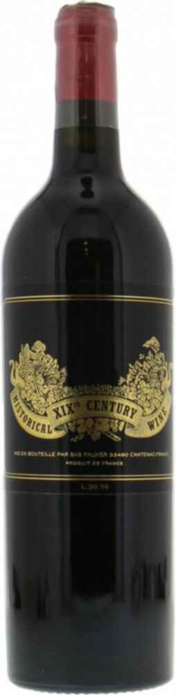 Chateau Palmer Palmer Historical Xixth Century Wine L.20.16 2016