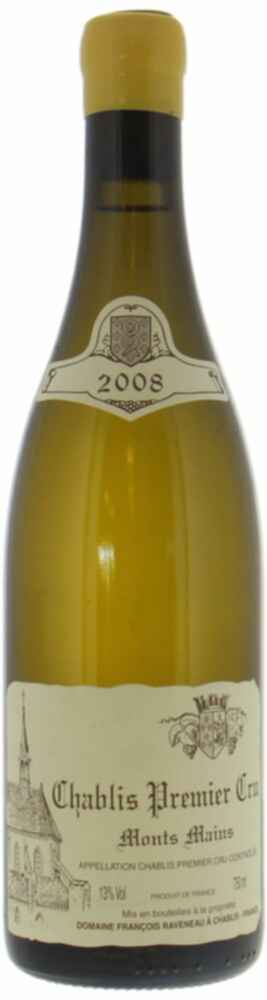 Francois Raveneau Chablis Mont Mains 2008