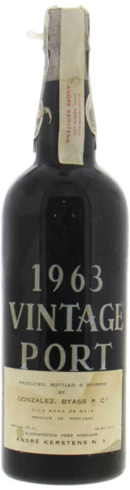 Gonzalez Byass Vintage Port 1963