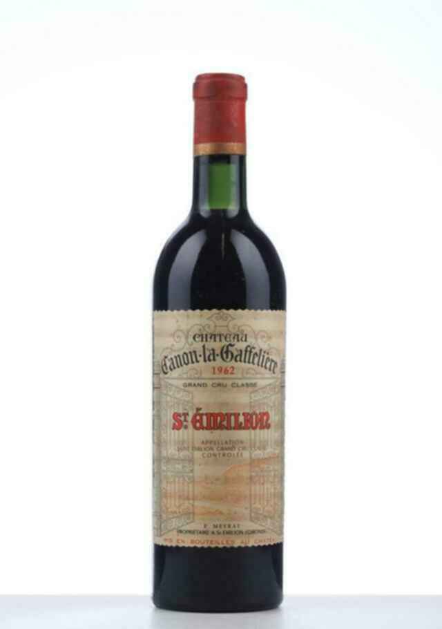 Chateau Canon La Gaffeliere 1962