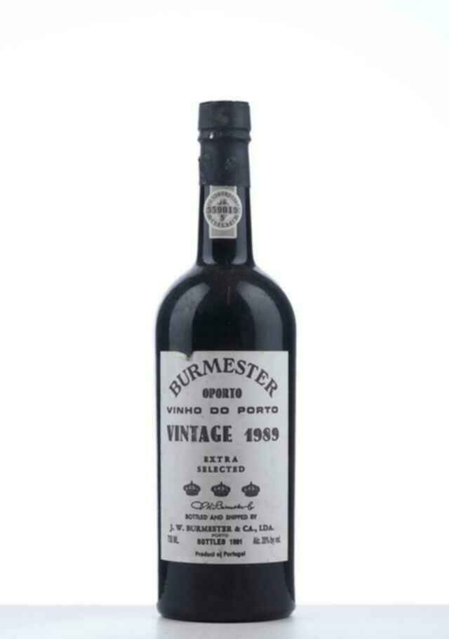 Burmester Vintage Port 1989