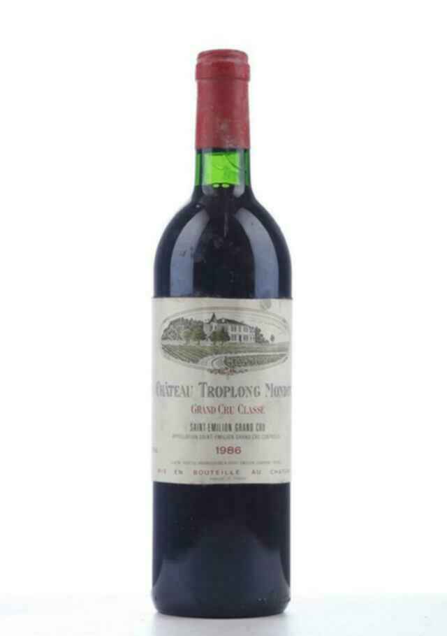 Chateau Troplong Mondot 1986