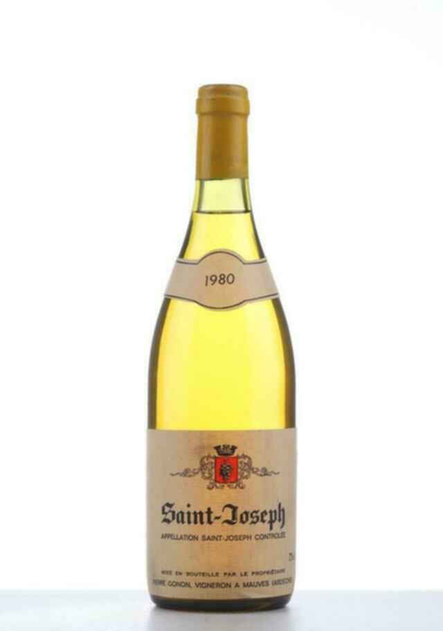 Pierre Gonon Saint Joseph Blanc 1980