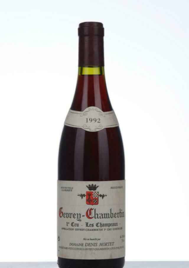 Denis Mortet Gevrey-chambertin Les Champeaux 1er Cru 1992