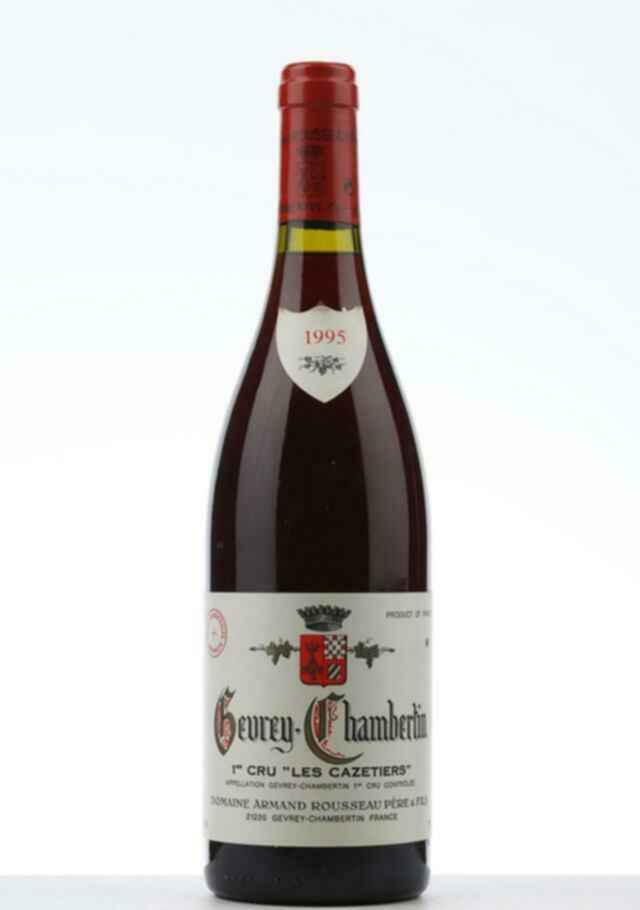 Armand Rousseau Gevrey Chambertin Les Cazetiers 1er Cru 1995