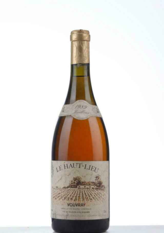 Huet Vouvray Le Haut Lieu Moelleux 1989
