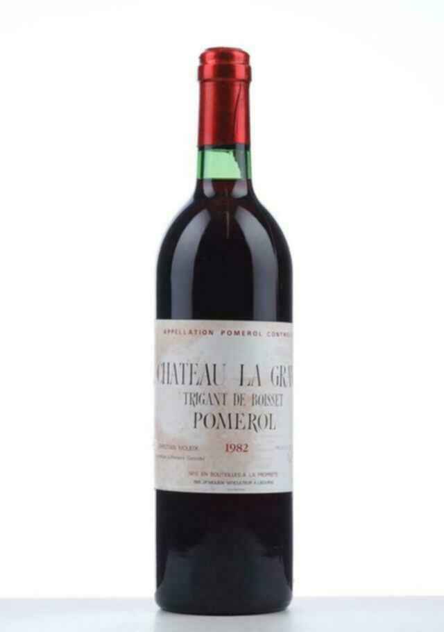 Chateau La Grave A Pomerol 1982