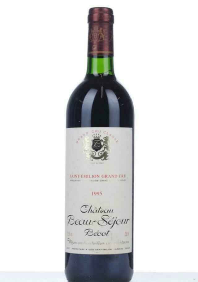 Chateau Beau Sejour Becot 1995