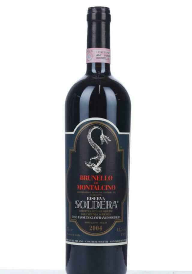 Soldera Brunello Di Montalcino  Riserva 2004